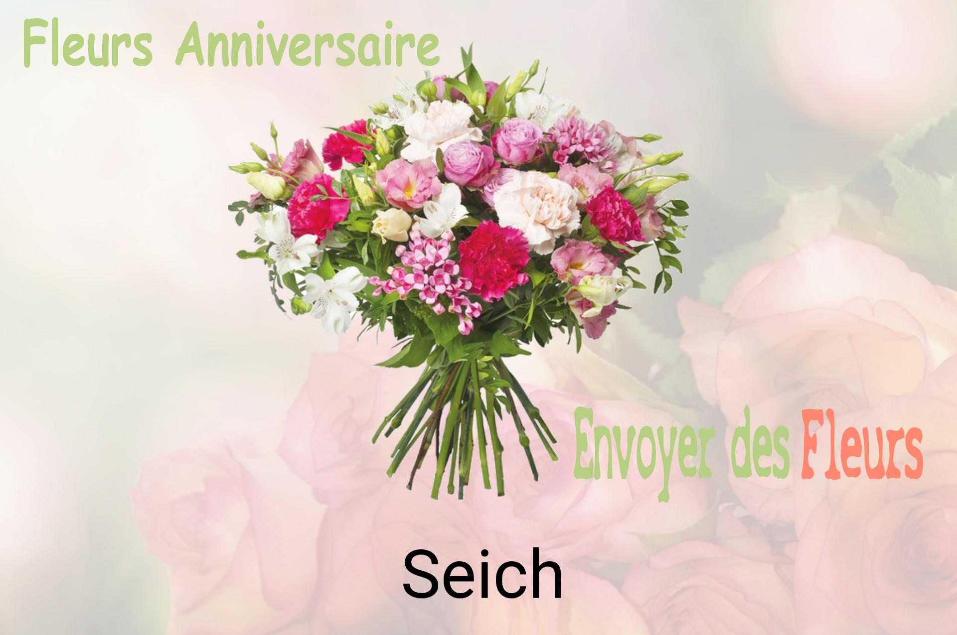 Bouquet de fleurs d’anniversaire livré à Seich